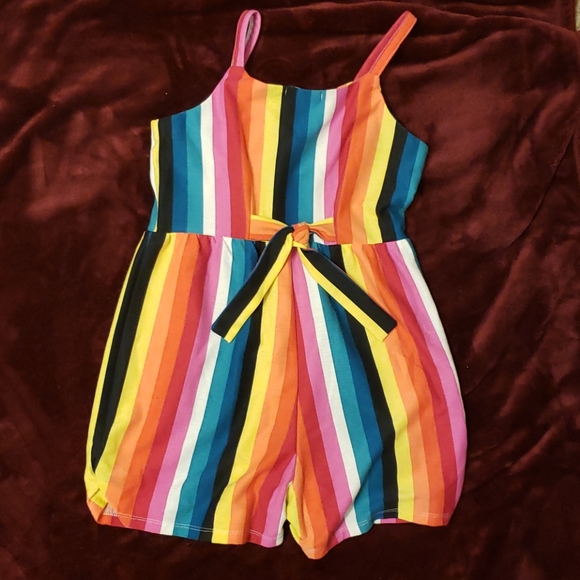 Colorful Girl's Romper - Picture 2 of 2